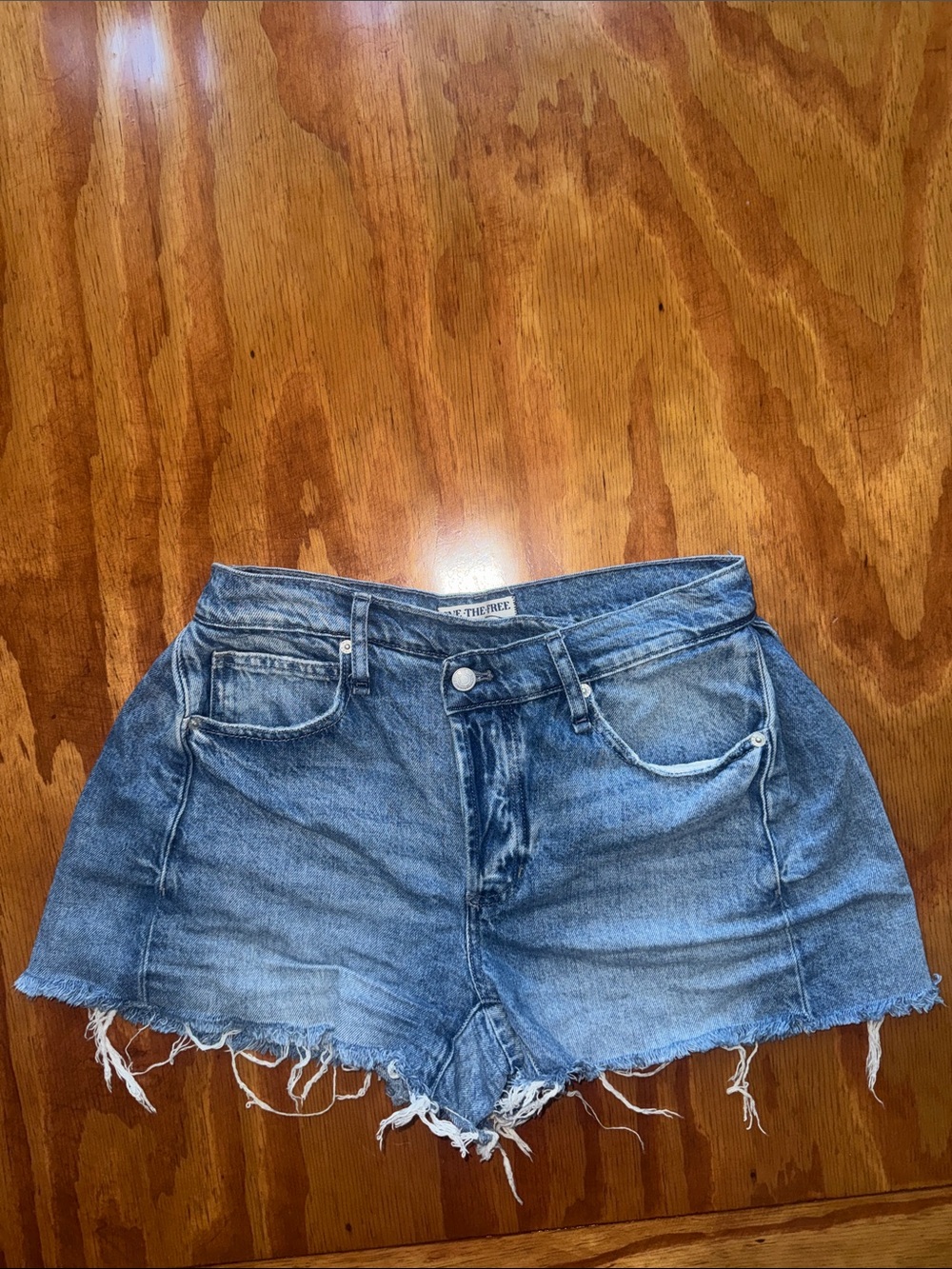 Free People Jean Shorts